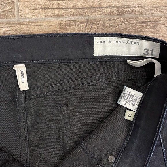 Rag and Bone skinny Jean dark indigo size 31❤️🤯 - Picture 3 of 6